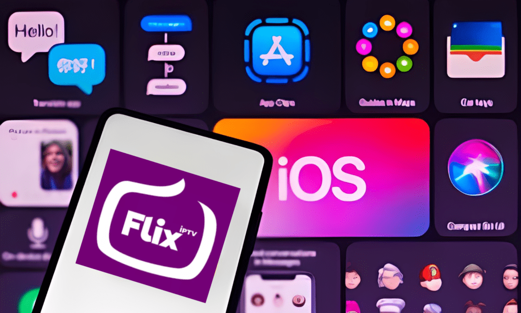 Flix IPTV pour App iOS